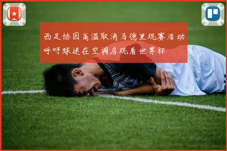西足协因高温取消马德里观赛活动呼吁球迷在空调房观看世界杯