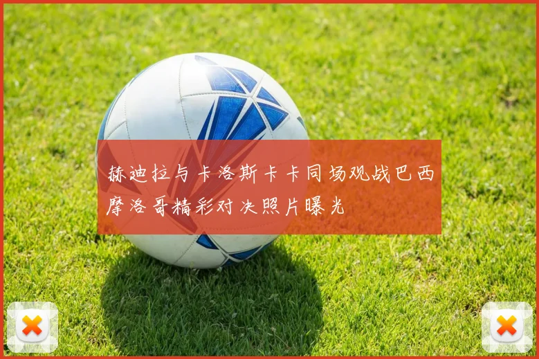 赫迪拉与卡洛斯卡卡同场观战巴西摩洛哥精彩对决照片曝光